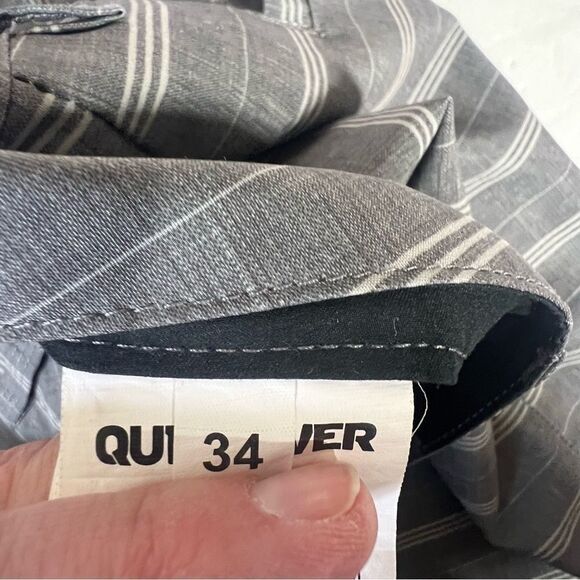 quiksilver amphibians 34 swimtrunks gray/green - Picture 5 of 9